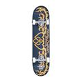 Centrano Unisex – Erwachsene Heart Supply Bam Margera Pro Skateboard Komplettboard, Blau, 8"