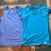 Adidas Tops | Adidas Blue And Turquoise Size Large Workout Top Bundle Of 2 | Color: Blue | Size: L