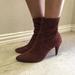 Free People Shoes | Free People Women's Heel Ankle Suede Booties Size Us 10 / Eu 40 “New” | Color: Black | Size: 10