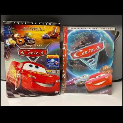 Disney Media | Disney Pixar - Cars 1 & 2 Dvds | Color: Black | Size: Os