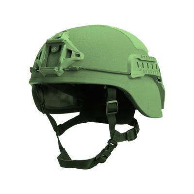 ArmorSource Aire LE Law Enforcement Ultra-Lightweight Fully Loaded Reguar-Cut Ballistic Helmet Foliage Green Small AIRELE-RCS-R10P2-R-W3-V-FG