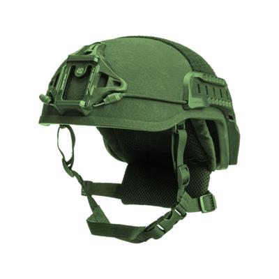 ArmorSource Aire LE Law Enforcement Ultra-Lightweight Special Command High-Cut Ballistic Helmet Foliage Green Small AIRELE-HCS-R10P4-R-W3-V-FG