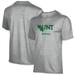 Men's Gray North Texas Mean Green Brother Name Drop T-Shirt