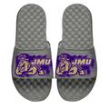 Men's ISlide Gray James Madison Dukes Mascot Slide Sandals