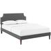 Corene Full Platform Bed with Squared Tapered Legs