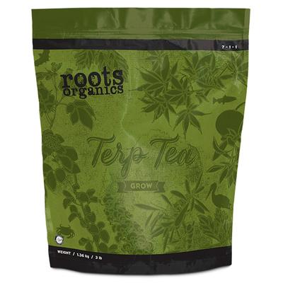 Roots Organics Terp Tea Grow Natural Dry Gardening Nutrient Fertilizer, 9 Lb Bag - 9.1