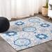 JONATHAN Y Julien Medallion Indoor/Outdoor Area Rug