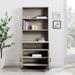 Middlebrook Designs 64-inch Modern 2-Door Cabinet Bookcase