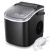 Ice Makers Countertop, Portable Ice Maker Machine with Handle, Self-Cleaning Ice Maker, for Home/Office/Kitchen