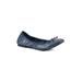 Wide Width Women's White Mountain Sunnyside Ii Ballet Flat by White Mountain in Navy Smooth (Size 8 W)