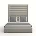 Brayden Studio® Handley Standard Bed Upholstered/Revolution Performance Fabrics® in Gray | 87 H x 77 W x 77 D in | Wayfair