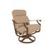 Tropitone Montreux Patio Chair w/ Cushion in Brown | 41 H x 31.5 W x 35 D in | Wayfair 720211SSA_BAR_Jute Weave