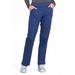 Cherokee Medical Uniforms Workwear Pro Mid-Rise Cargo Pant (Size XS) Navy, Poly + Cotton,Spandex