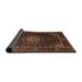 Black/Red 0.35 in Indoor Area Rug - Alcott Hill® Gallaudet Traditional Red/Cream/Black Area Rug Polyester/Wool | 0.35 D in | Wayfair