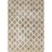 Green/White 60 x 0.35 in Indoor Area Rug - Dakota Fields Wishram Traditional Beige/Light Green Area Rug Polyester/Wool | 60 W x 0.35 D in | Wayfair