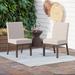Latitude Run® Westdale Side Outdoor Chair w/ Cushion Metal/Sling in Gray | 36 H x 19 W x 25 D in | Wayfair 7BB2B4708CE14A199FC6299C2E23930F
