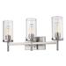 Wade Logan® Bertelli Dimmable Vanity Light in Gray | 11.37 H x 23.12 W x 5.75 D in | Wayfair EF39C69DA76140EA8EBD8200C53E5C25