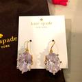 Kate Spade Jewelry | Kate Spade Earring With Jewelry Dust Bag. | Color: Cream/White | Size: Os