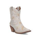 Women's Primrose Mid Calf Western Boot by Dingo in White (Size 11 M)