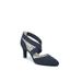 Wide Width Women's Gallery Pump by LifeStride in Navy (Size 9 W)