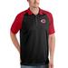 Men's Antigua Black/Red Cincinnati Reds Nova Polo