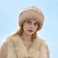 Ledph Cossack Hat, Winter Hat for Women Russian Hat, Thermal Hat for Walking Outdoor Activities or Daily Use,khaki