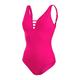 Speedo Women's OpalGleam Swimsuit, Electric Pink, 42