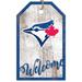 Toronto Blue Jays 11'' x 19'' Welcome Team Logo Tag Sign