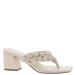 Marc Fisher Galynite Dress Sandal - Womens 6.5 Bone Sandal Medium