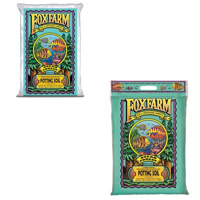 FoxFarm Potting Soil Mix, 40Lbs. & Foxfarm Organic Potting Soil Mix, 11.9Lbs - 40
