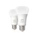 Philips Hue White and Color Ambiance A19 Bluetooth 75W Smart LED Bulbs