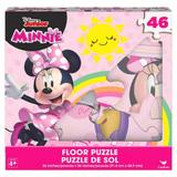 Disney Toys | Licensed Floor Puzzle Minnie 46pcs | Color: Black/Pink | Size: 46 Pcs