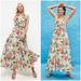 J. Crew Dresses | J.Crew Ruffle Front Maxi Dress In Ratti Island Botanical Print | Color: Green/Yellow | Size: 14