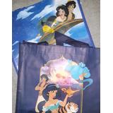 Disney Bags | Disney Alladin Reusable Tote Bags | Color: Blue | Size: Os