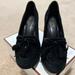 Coach Shoes | Coach (Authentic ) Suede Shoes | Color: Black | Size: 7.5