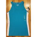 Ralph Lauren Tops | Lauren Ralph Lauren Active Women Athletic Razor Back Tank Top Blue Size Xxl | Color: Blue/Tan/White | Size: Xxl