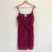 Anthropologie Dresses | Anthropologie Faux Wrap Mini Dress | Color: Purple | Size: M