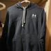 Under Armour Jackets & Coats | Black Under Armor Hoodie | Color: Black/White | Size: M