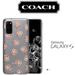 Coach Cell Phones & Accessories | Coach Pink Peony Rose Gold Glitter Floral Samsung Galaxy S20 + Plus Case | Color: Pink | Size: Os