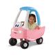 Little Tikes Princess Cozy Coupe Car - Ride-On with Real Working Horn, Clicking Ignition Switch, & Fuel Cap,29.50''L x 16.50''W x 33.50''H