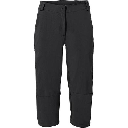 Damen Caprihose Wo Yaras 3/4 Pants, Größe 40 in Schwarz