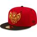 Men's New Era Red/Black Murciélagos de Louisville Copa De La Diversion 59FIFTY Fitted Hat