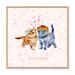 East Urban Home Two Little Hipster Kitten - Children's Art Canvas Wall Art Print Canvas in White | 36 H x 36 W x 1 D in | Wayfair