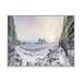 East Urban Home Panoramic View of Arctic Landscape - Photograph on Canvas Metal in Gray/White | 30 H x 40 W x 1.5 D in | Wayfair