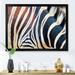 East Urban Home Detail of Black & White Zebra Lines I - Print on Canvas Plastic | 34 H x 44 W x 1.5 D in | Wayfair 944559C5EFA642CEAD7548138A325C5E