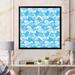 East Urban Home Sea Waves - Print on Canvas in Blue | 16 H x 16 W x 1 D in | Wayfair 58FE7EE0E06549438B2D0155845589D2