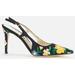 Valerie Sling Back Court Shoes - Black - Kate Spade Heels