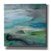 Orren Ellis 'Volcano Edge' By Silvia Vassileva, Canvas Wall Art, 18"X18" Canvas in Blue | 18 H x 18 W x 0.5 D in | Wayfair