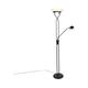 Empoli - led Dimmable Lampadaire avec lampe de lecture variateur inclus - 1 lumière - h 1800 mm