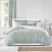 Damaskus Linen Mist Comforter & Pillow Sham Set.